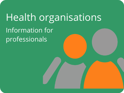 Information on covid 19 for professionals from health organisations