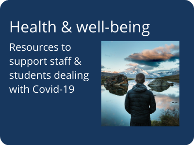 Health and wellbeing resources to support staff dealing with covid-19